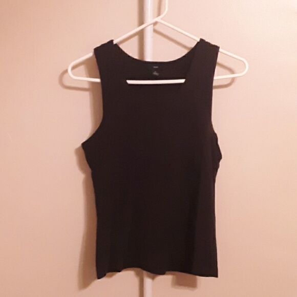 GAP BLACK SLEEVELESS TANK TOP M - Picture 1 of 6